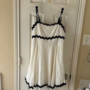 Shy Velvet fully lined mini flare dress. NWT